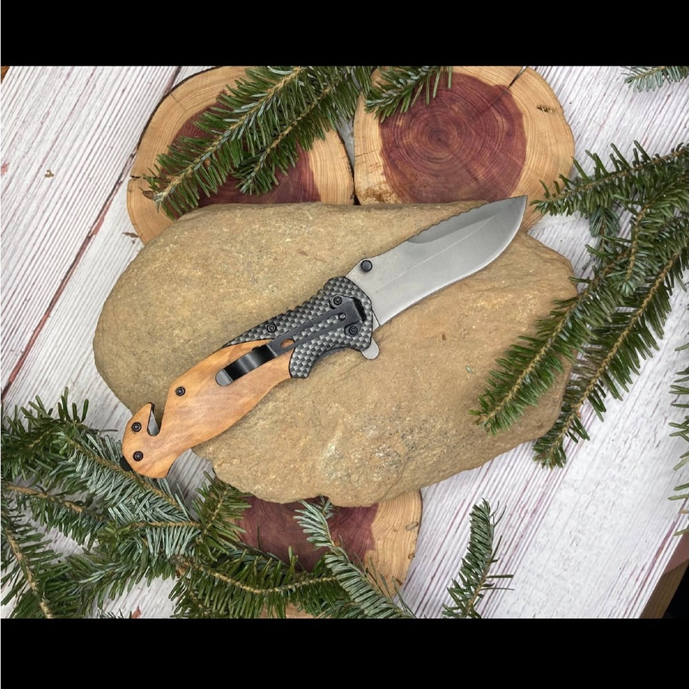 NWT Quail Tail Laser Deer Mountain Trees Gift Set With Box - Picture 2 of 8